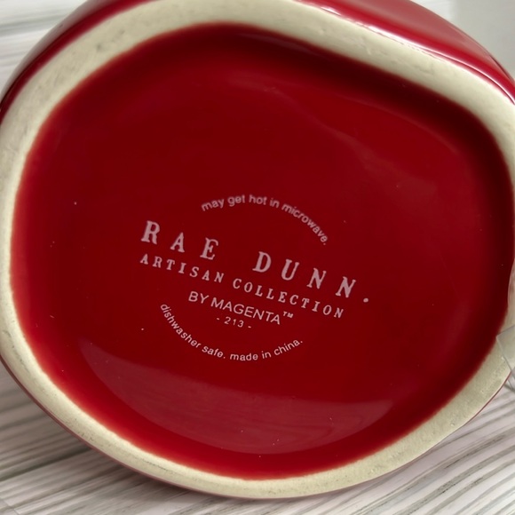 Rae Dunn NEW Red HO HO HO Santa claus Microwave safe Christmas Coffee Mug - Picture 9 of 11